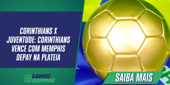 Corinthians x Juventude: Corinthians vence com Memphis Depay na plateia