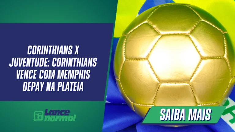 Corinthians x Juventude: Corinthians vence com Memphis Depay na plateia
