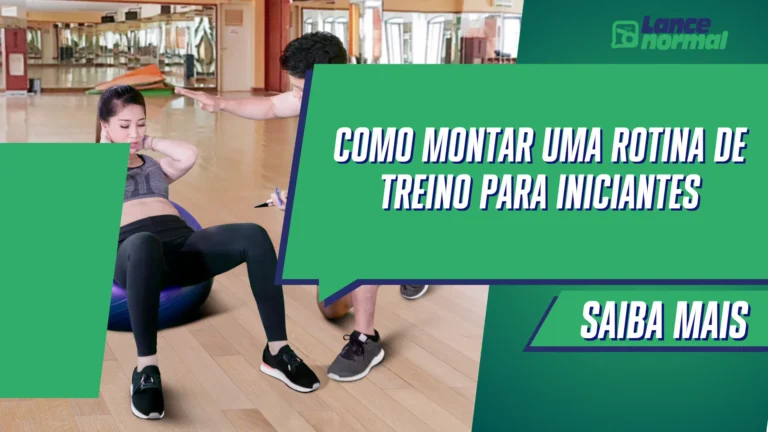 Como montar uma rotina de treino para iniciantes