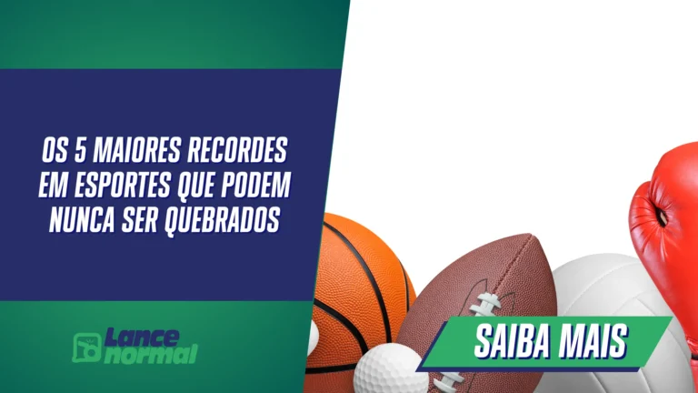 Os 5 Maiores Recordes em Esportes que Podem Nunca Ser Quebrados