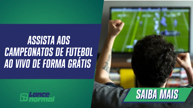 Assista aos campeonatos de futebol ao vivo de forma grátis