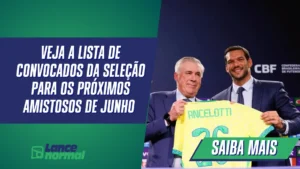 Veja a Lista de Convocados da Seleção para os Próximos Amistosos de Junho