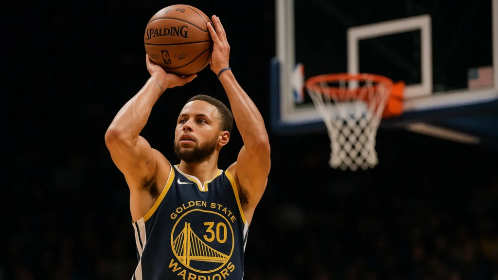 A influência de Stephen Curry na evolução do arremesso de três pontos